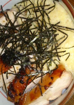 グリルチキン丼-レシピのメイン写真
