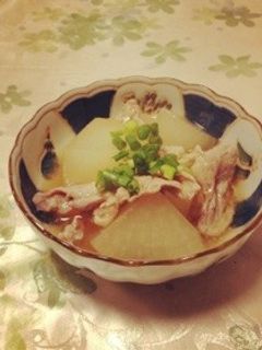 大根と豚肉の塩麹煮-レシピのメイン写真
