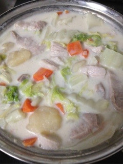 牛乳で簡単野菜スープ-レシピのメイン写真