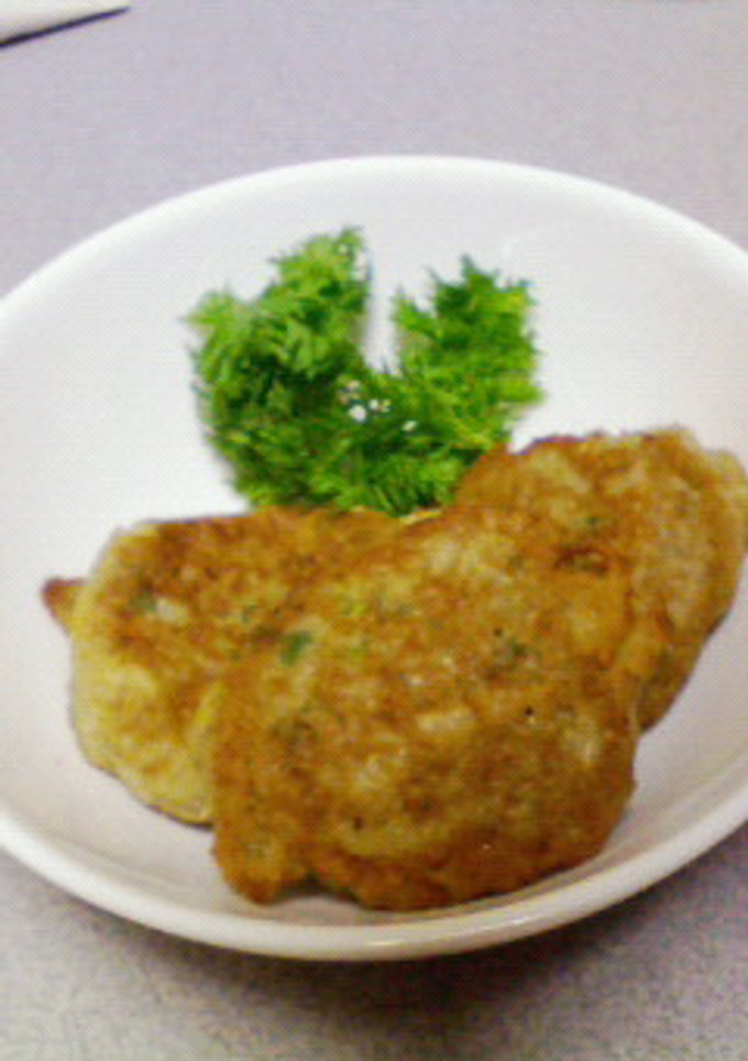 れんこんのふわふわ焼き-レシピのメイン写真