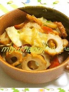 包丁いらずのちくわとキャベツの炒め物-レシピのメイン写真
