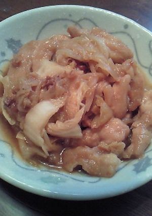 麻婆豆腐の素でマイルドな回鍋肉にッ！-レシピのメイン写真