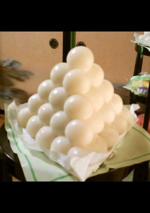 お供えだんご お盆だんご-レシピのメイン写真