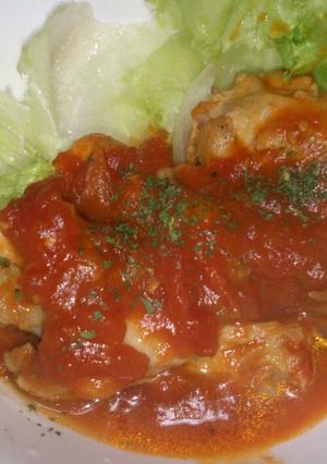 チキンのトマト煮-レシピのメイン写真