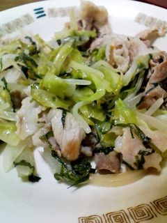 青じそのさっぱり野菜炒め♪-レシピのメイン写真