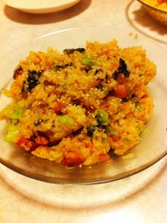韓国海苔のピリ辛チャーハン-レシピのメイン写真