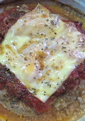 オーブンで♪煮込み風ハンバーグ-レシピのメイン写真