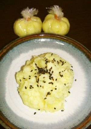 スイートポテト餅　✤　おはぎ風-レシピのメイン写真