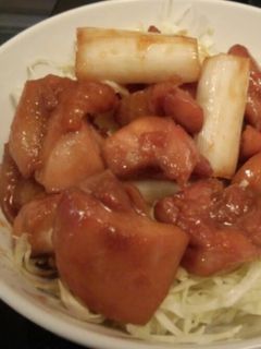 鶏の照り焼き丼-レシピのメイン写真