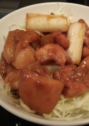 鶏の照り焼き丼-レシピのメイン写真