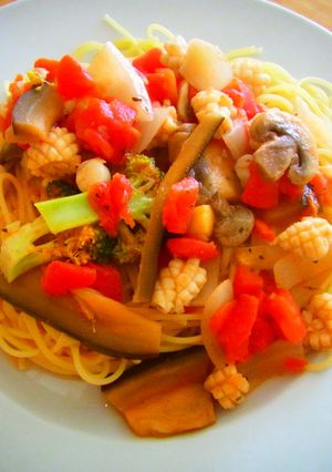 野菜たっぷりペスカトーレ-レシピのメイン写真