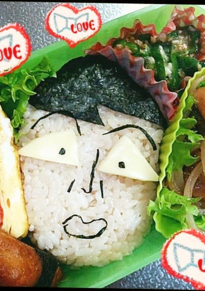 キャラ弁　ちびまるこちゃん～藤木くん-レシピのメイン写真