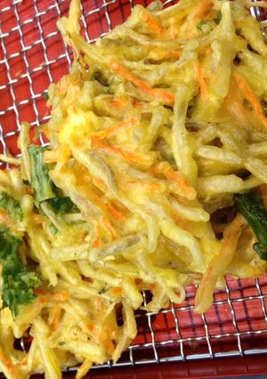 生姜風味サクサクかき揚げ-レシピのメイン写真