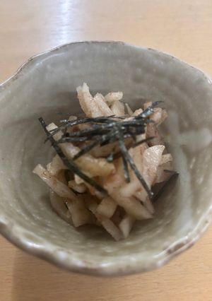大根の梅和え-レシピのメイン写真