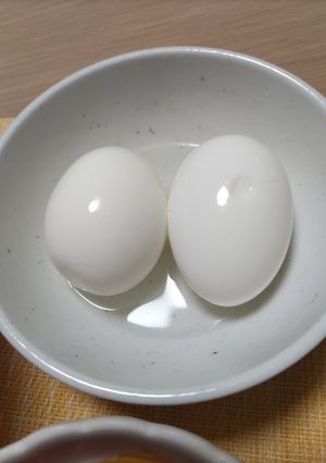 コンビニ風塩味ゆで卵-レシピのメイン写真