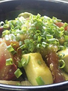 刺身&アボガド!ザクっと和えて海鮮丼!-レシピのメイン写真