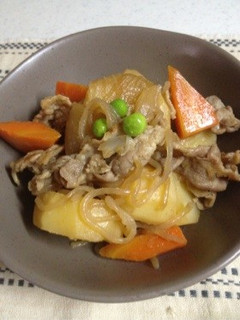 生姜入り肉ジャガ-レシピのメイン写真