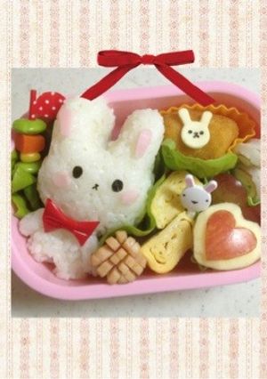 キャラ弁☆ウサちゃん-レシピのメイン写真
