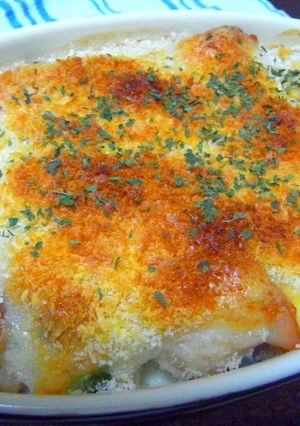 胃にやさしい☆山芋チキンクリームドリア-レシピのメイン写真