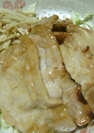豚ロース♪塩麹みそだれの漬け焼き-レシピのメイン写真