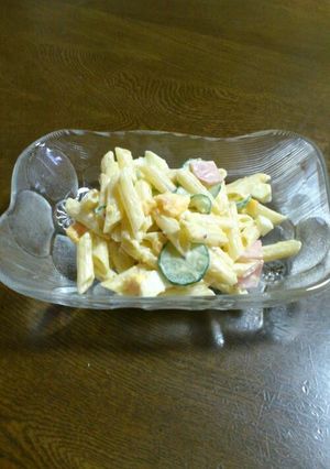 簡単!ぺンネサラダ-レシピのメイン写真