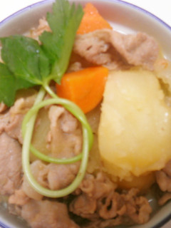 豚肉de肉じゃが-レシピのメイン写真