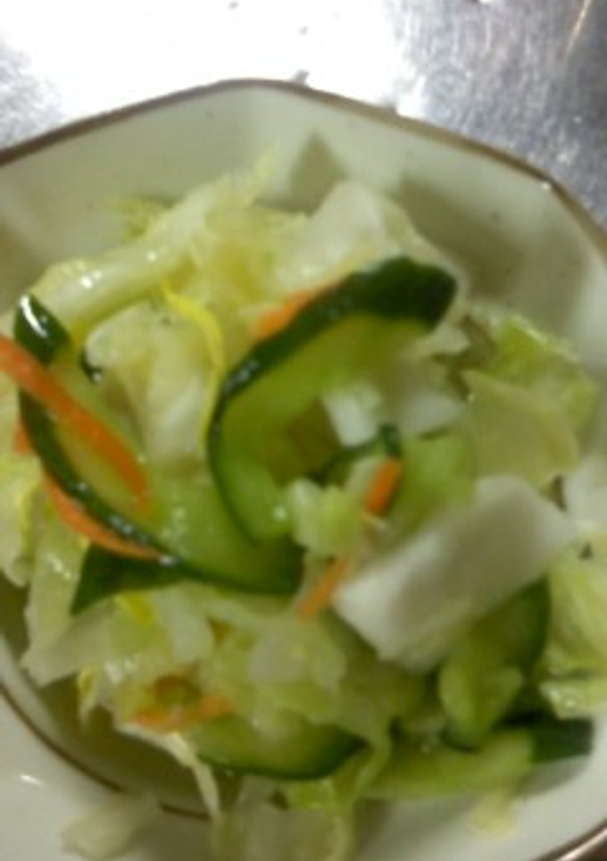 簡単！野菜の浅漬け-レシピのメイン写真