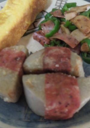 ハム巻き煮物バター-レシピのメイン写真