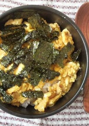 簡単一人ご飯★マヨたま丼-レシピのメイン写真
