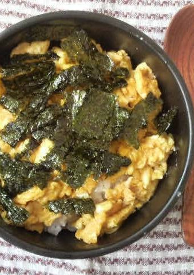 簡単一人ご飯★マヨたま丼-レシピのメイン写真