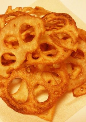 余った蓮根でパリッとチップス-レシピのメイン写真