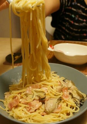 具はお好きなもの♡ベーコンクリームパスタ-レシピのメイン写真