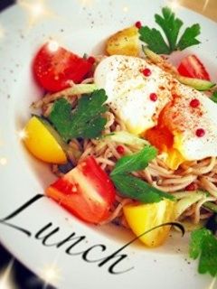 洋風冷やし蕎麦-レシピのメイン写真