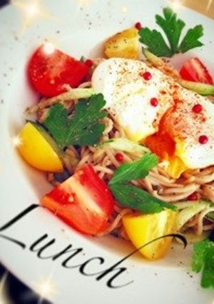洋風冷やし蕎麦-レシピのメイン写真