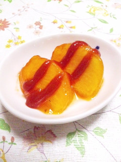 発見!完熟柿の美味しい食べ方♪-レシピのメイン写真