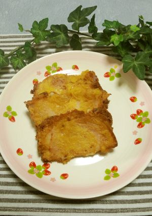 ハムチーズピカタもどき-レシピのメイン写真
