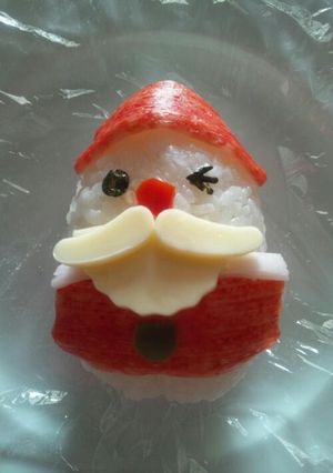 クリスマス♪超簡単♪サンタのおにぎり♪-レシピのメイン写真