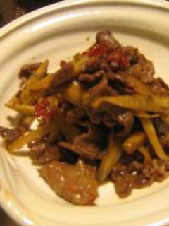 ☆牛肉のこってりキンピラ☆-レシピのメイン写真