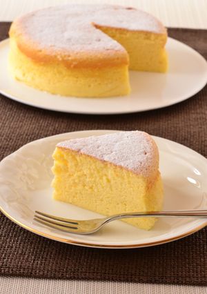 スフレチーズケーキ-レシピのメイン写真