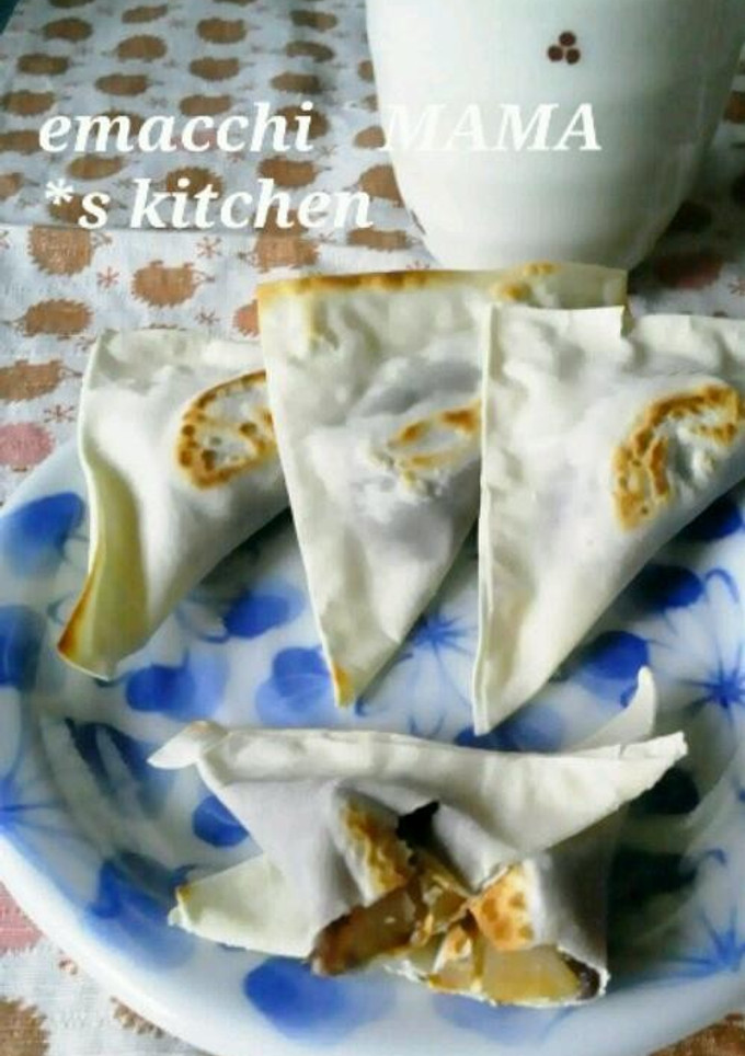 ♬ワンタンの皮で簡単おやつ♬-レシピのメイン写真