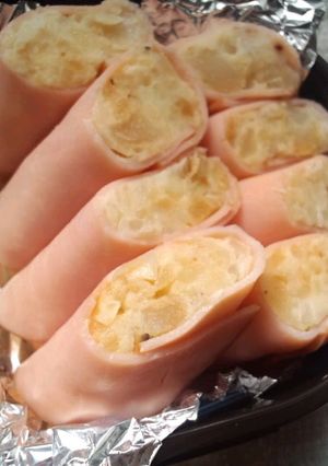 お弁当に☆ポテトハム巻き☆-レシピのメイン写真