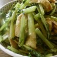 なっぱ(大根の葉)と揚げのささっと煮