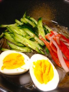 韓国冷麺-レシピのメイン写真
