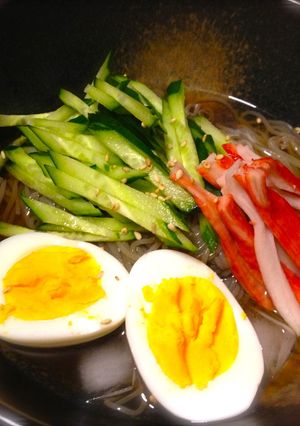 韓国冷麺-レシピのメイン写真