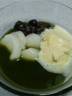 アイスとあんこの白玉パフェ-レシピのメイン写真