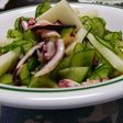 タコとながいも&胡瓜の三杯酢