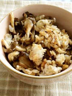 きのこのバター醤油ご飯-レシピのメイン写真