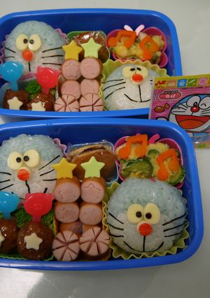 ドラえもん☆キャラ弁-レシピのメイン写真