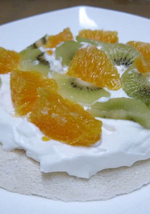 NZのケーキ＊パブロバ-レシピのメイン写真