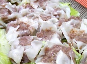 ＊フライパン1つで♪簡単蒸しシュウマイ＊-レシピのメイン写真